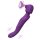 Varinha Tracy's Dog - Massageador Vibratório Pulsante (Roxo)