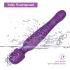Tracy's Dog - vibrador massageador pulsatório - silicone roxo