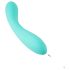Tracy's Dog Teal - vibrador recarregável ponto G (turquesa)