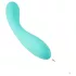Tracy's Dog - vibrador ponto G recarregável - silicone turquesa
