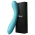 Tracy's Dog - vibrador ponto G recarregável - silicone turquesa