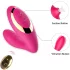 Tracy's Dog 2 - vibrador sugador 2 em 1 - silicone rosa