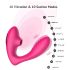 Tracy's Dog 2 - Vibrador 2 em 1 com Ondas de Ar (rosa)