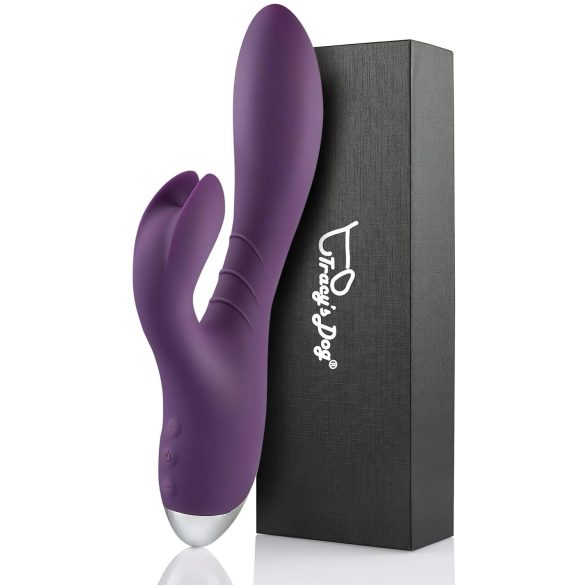 Vibrador coelho submersível Tracy's Dog com estimulador lilás