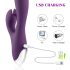 Vibrador coelho submersível Tracy's Dog com estimulador lilás