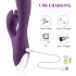Tracy's Dog Rabbit - vibrador rabbit com estimulador clitoriano - silicone lilás