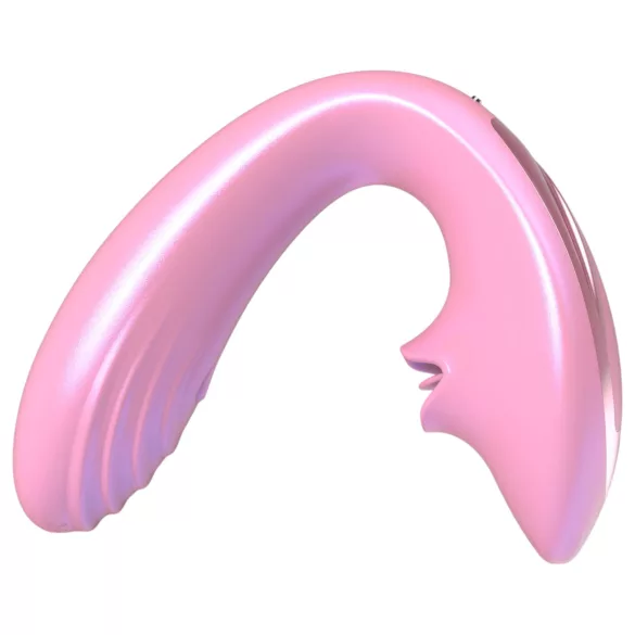 Tracy's Dog OG Lick - vibrador de ponto G e estimulador de clitóris (rosa)