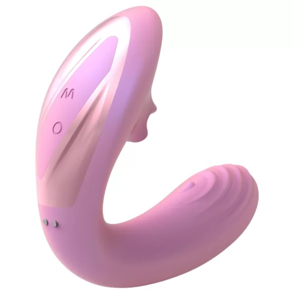 Tracy's Dog OG Lick - vibrador de ponto G e estimulador de clitóris (rosa)