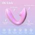 OG Lick Tracy's Dog - Vibrador e Estimulador de Clitóris G-spot (rosa)