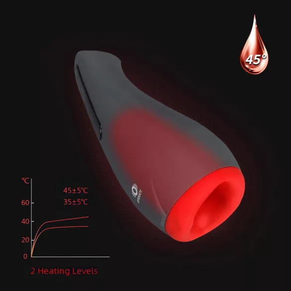 OTOUCH Airturn 2 - masturbador masculino com sucção recarregável - preto