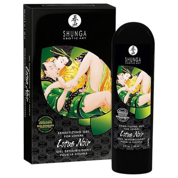 Shunga Lotus Noir - Gel Estimulante Unissex (60ml)