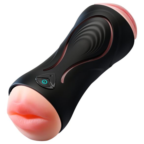 Leopard - Vibrador Estimulador Bucal e Vaginal (Natural)