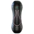 Leopard - vibrador masculino boca e vagina artificial - cor natural