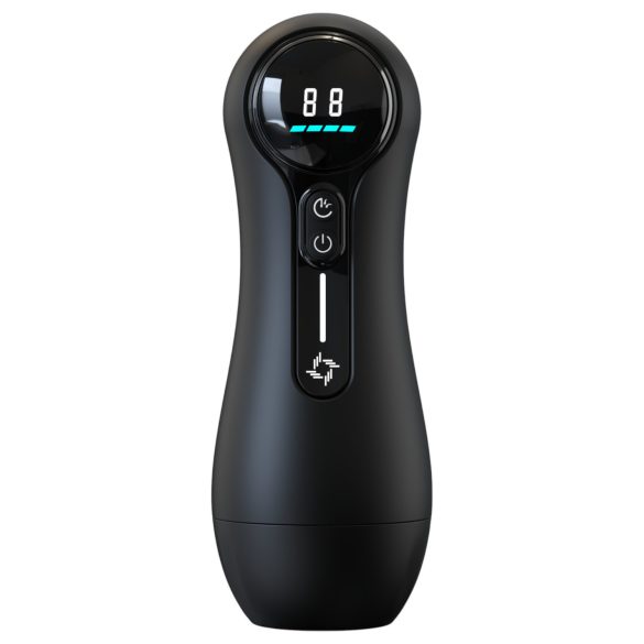 Leopard - masturbador de sucção (preto)