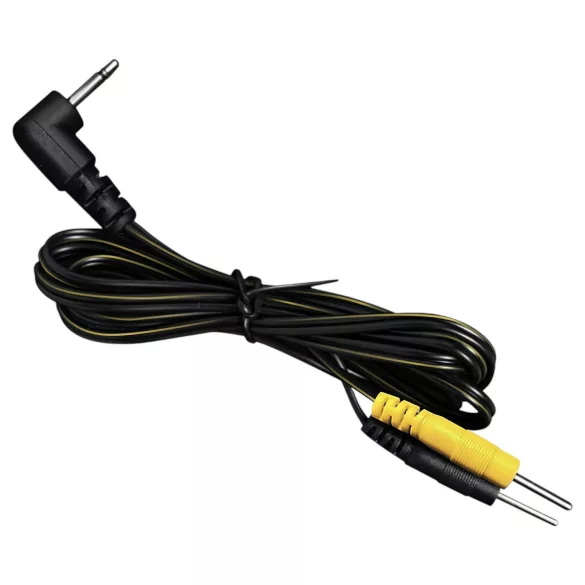 DG-LAB - cabo de eletrodo de jack de 2,5 mm para pinos de 2 mm (preto)