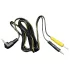 DG-LAB - cabo de eletrodo de jack de 2,5 mm para pinos de 2 mm (preto)