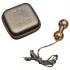 DG-LAB BiPolar B - elétrodo metálico bipolar em forma de ampulheta (dourado)