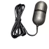 DG-LAB Aço Fosco - elétrodo de aço oval bipolo (prateado)
