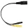 DG-LAB - divisor de eletrodo de ficha de 2,5 mm para 2 mm (preto)