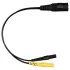 DG-LAB - divisor de eletrodo de ficha de 2,5 mm para 2 mm (preto)