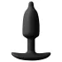 DG-LAB - plug anal de silicone condutivo bipolar (preto)