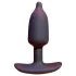 DG-LAB - plug anal de silicone condutivo bipolar (preto)