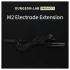 DG-LAB - Cabo extensor e divisor de eletrodo de 2 mm (preto)