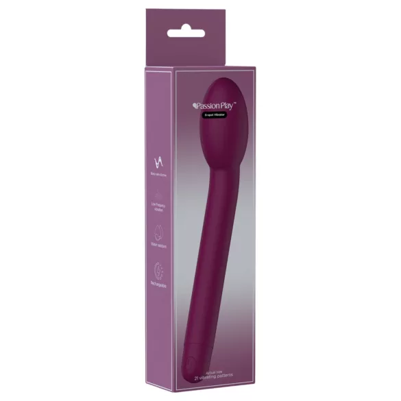 Passion Play - vibrador de ponto G (bordô)