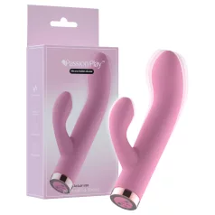 Passion Play - vibrador com estimulador de clitóris (rosa)
