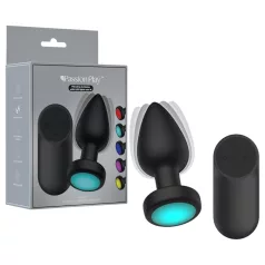 Passion Play - plug anal vibratório com luz LED - tamanho M