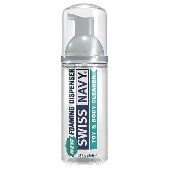 Espuma de Limpeza Swiss Navy - Brinquedos & Corpo (47ml)