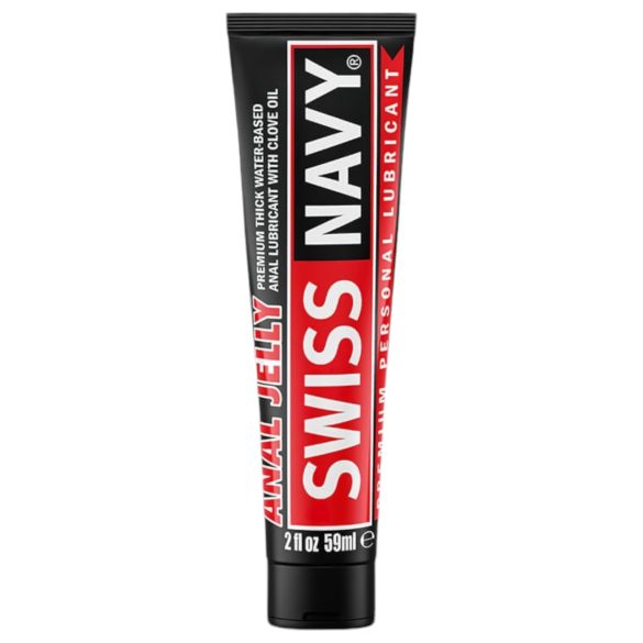Gel Anal Swiss Navy - Lubrificante Base Água (60ml)