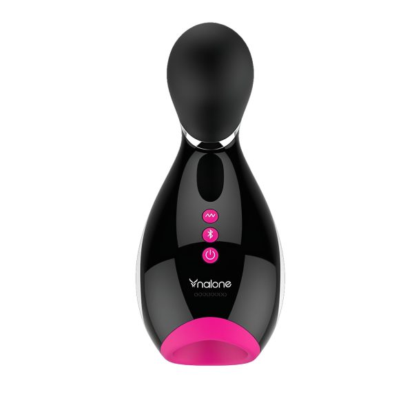 Nalone Oxxy - Masturbador Inteligente Vibrante (Preto-Rosa-Branco)