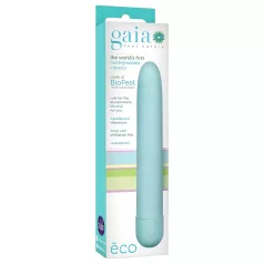 Gaia Eco L - vibrador recarregável ecológico - azul grande