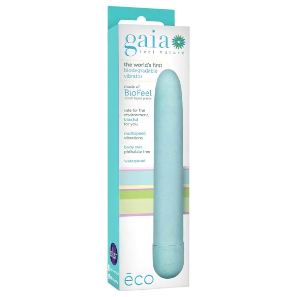 Gaia Eco L - Vibrador Ecológico (Azul) - Grande