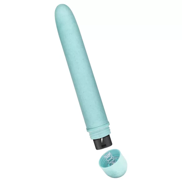 Gaia Eco L - vibrador em forma de bastão ecológico (azul) - grande