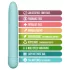 Gaia Eco L - vibrador em forma de bastão ecológico (azul) - grande