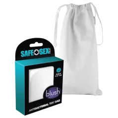   Safe Sex - bolsa de armazenamento discreta antibacteriana - branco (L)
