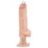 Blush Bad Boy – Vibrador com Piercing, 17cm (natural)