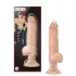 Blush Bad Boy - vibrador com piercing - 33cm - cor natural