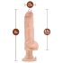 Blush Bad Boy – Vibrador com Piercing, 17cm (natural)