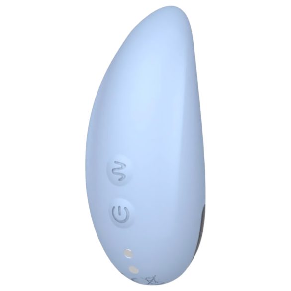 Vibeconnect - recarregável, estimulador clitoriano à prova d'água (azul)