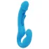 Honey Play Box Harmony Duo - vibrador strap-on com língua vibratória azul