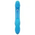 Honey Play Box Harmony Duo - vibrador strap-on com língua vibratória azul