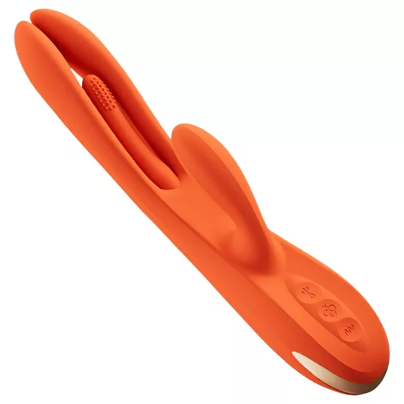 Honey Play Box Terri - vibrador clitóris língua inteligente - laranja