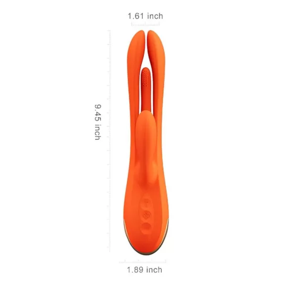 Honey Play Box Terri - vibrador clitóris língua inteligente - laranja