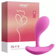   Honey Play Box Oly 2 - Vibrador ponto G e clitóris controlado por app (rosa)