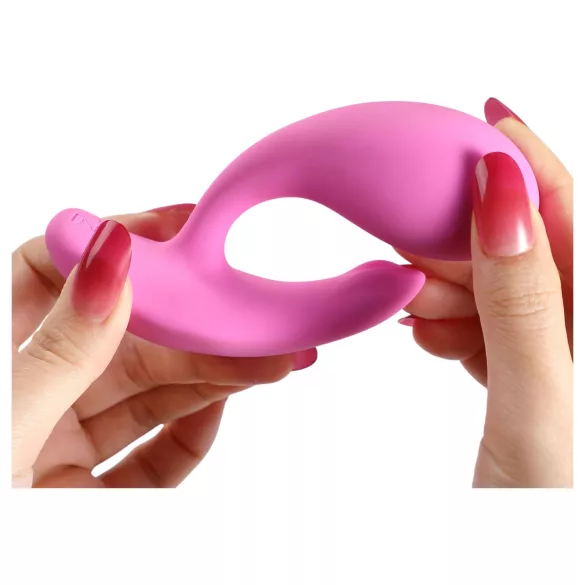 Honey Play Box Oly 2 - Vibrador ponto G e clitóris controlado por app (rosa)
