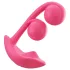 Honey Play Box Melody - Vibrador com pérolas 2 em 1 controlado por app (vermelho)