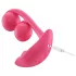 Honey Play Box Melody - Vibrador com pérolas 2 em 1 controlado por app (vermelho)